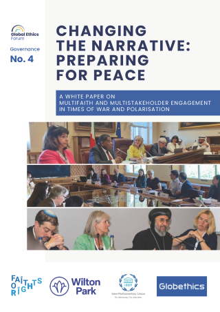 Changing the Narrative: Preparing for Peace cover front
