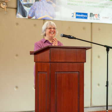 Lucy Howe-López at ACAP manual launch