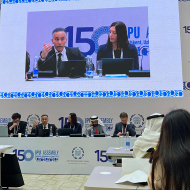 Fadi Daou at IPU 150th Assembly