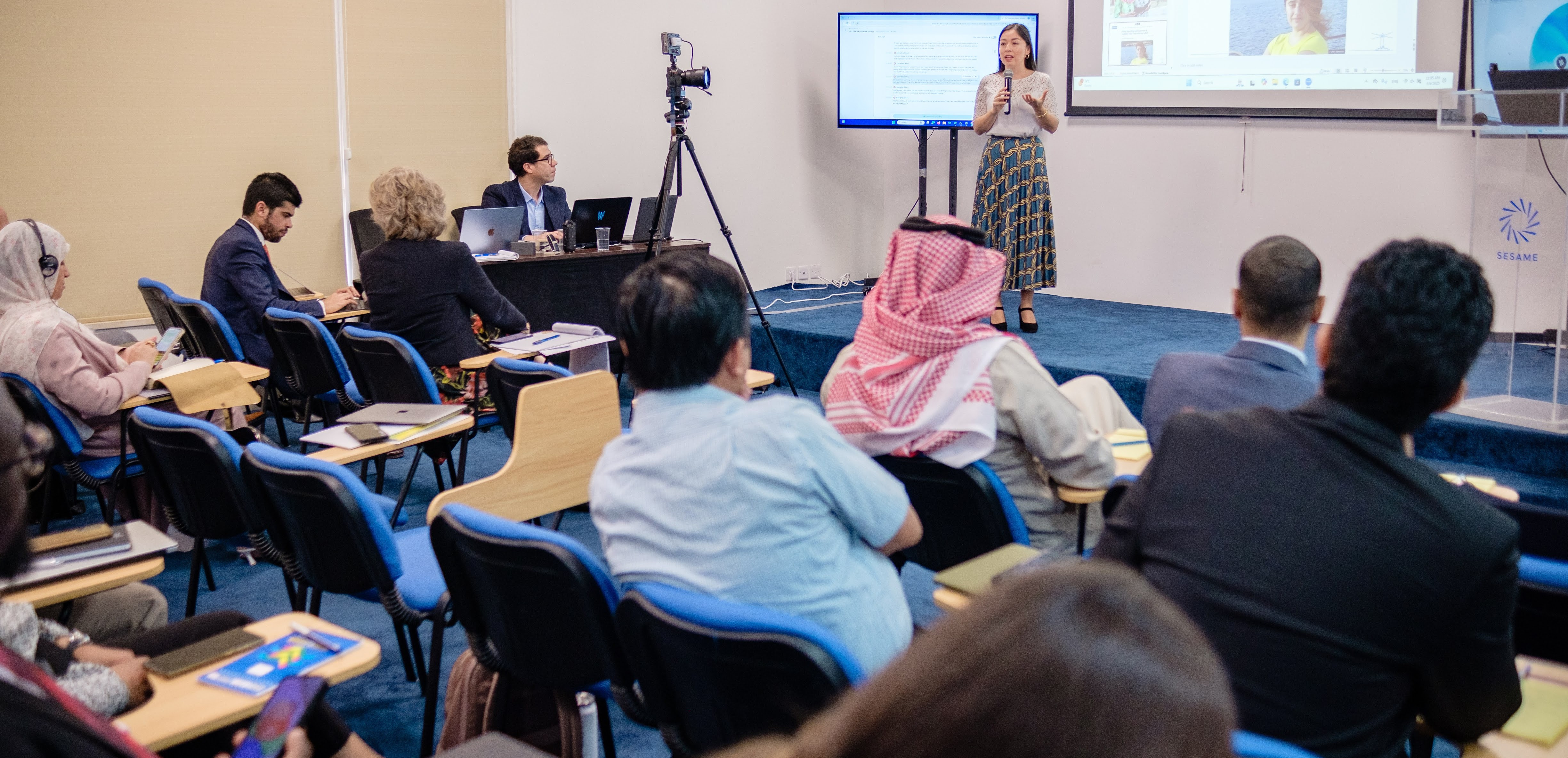 Globethics' AI Ethics Fellow Paola Gálvez Callirgos contributes to IPU Science for Peace School