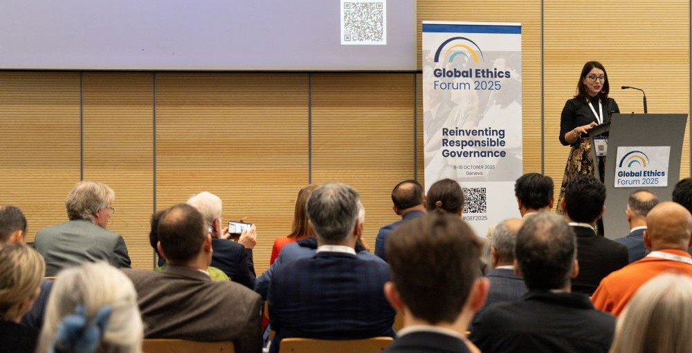 Global Ethics Forum (GEF) 2025 opening ceremony
