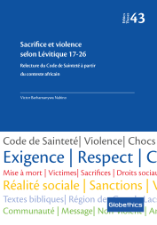 Globethics Publication: Sacrifice et violence selon Lévitique 17-26
