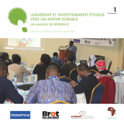 Leadership et investissement éthique vers un avenir durable - cover