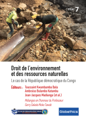 Droit de l'environnement et des ressources naturelles cover front